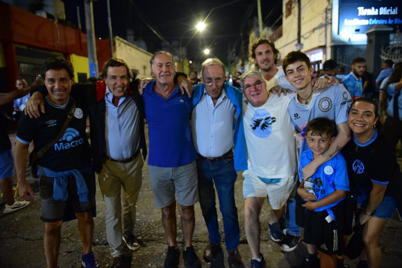 Cara 'e Cancha de Belgrano en la previa del partido con Atlético Tucumán. (Javier Ferreyra / La Voz)
