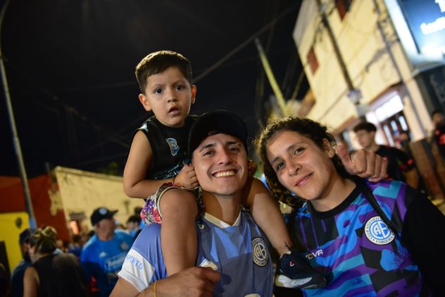 Cara 'e Cancha de Belgrano en la previa del partido con Atlético Tucumán. (Javier Ferreyra / La Voz)