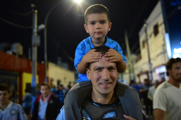 Cara 'e Cancha de Belgrano en la previa del partido con Atlético Tucumán. (Javier Ferreyra / La Voz)