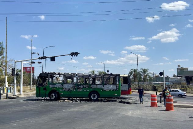Ola de violencia por la muerte de “El Mencho” en México. 
