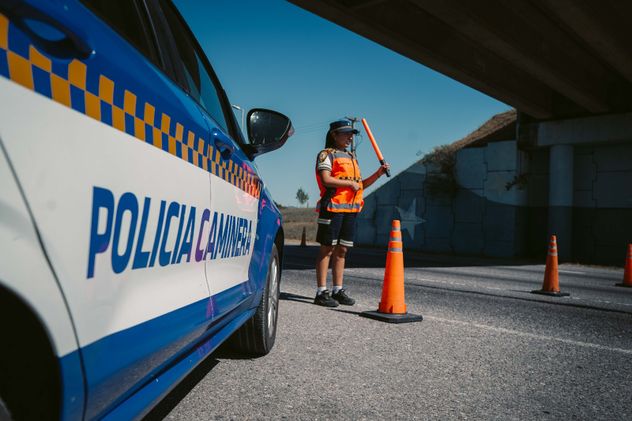 Caminera. Policía de Córdoba. Patrullero. (Imagen ilustrativa)