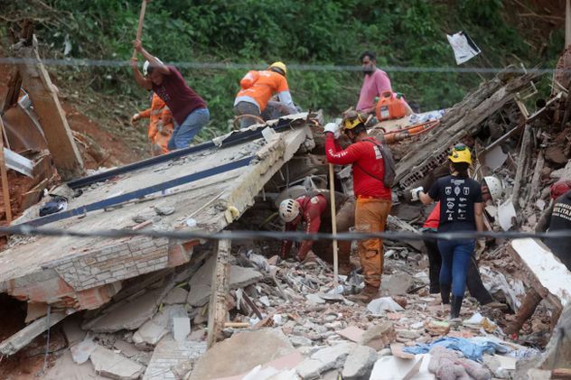 Inundaciones en Minas Gerais: hay al menos 25 muertos y más de 40 desaparecidos. (Gentileza Infobae)
