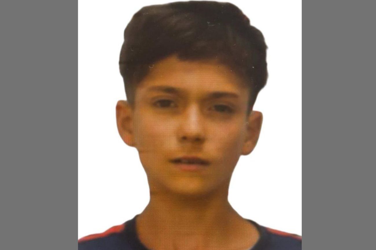 Buscan a Ulises Tadeo Valdéz, un adolescente de 13 años desaparecido en Córdoba. (Ministerio Público Fiscal)
