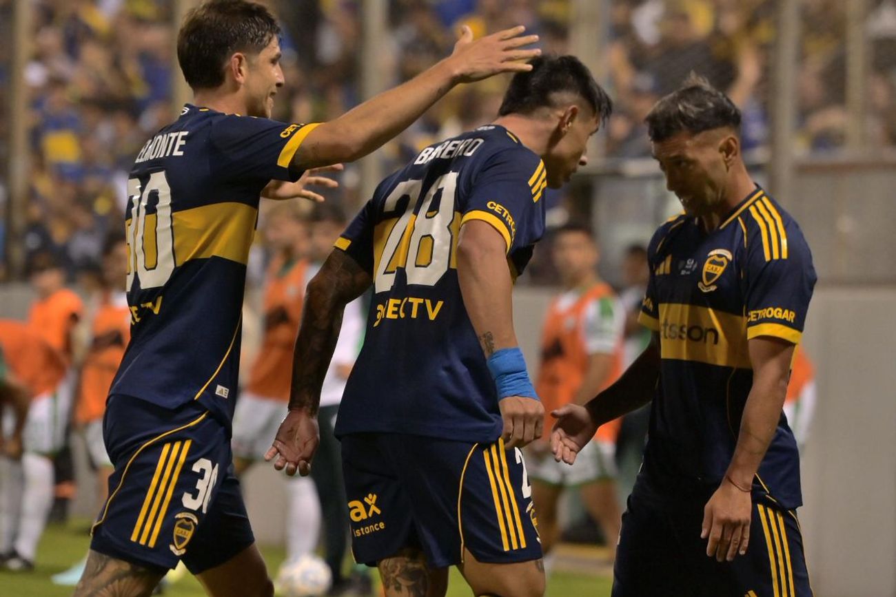 Boca Juniors contra Gimnasia de Chivilcoy por los 32avos de final de Copa Argentina. (Copa Argentina)