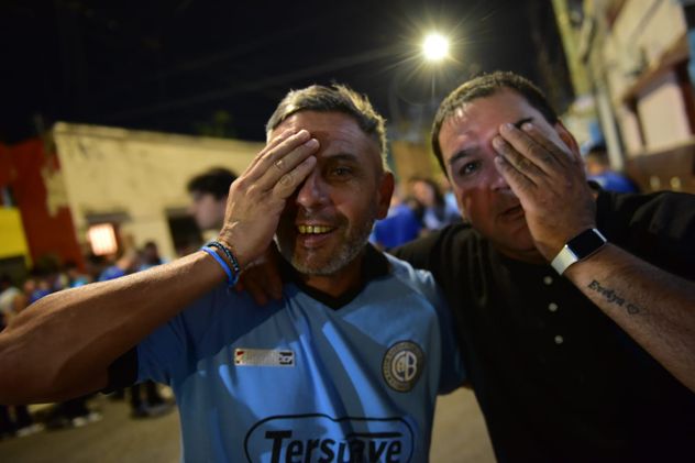 Cara 'e Cancha de Belgrano en la previa del partido con Atlético Tucumán. (Javier Ferreyra / La Voz)
