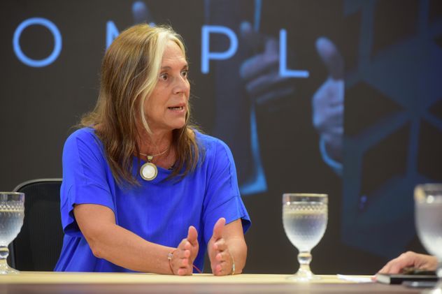 Liliana Montero en el programa "Voz y voto". (Nicolás Bravo / La Voz)