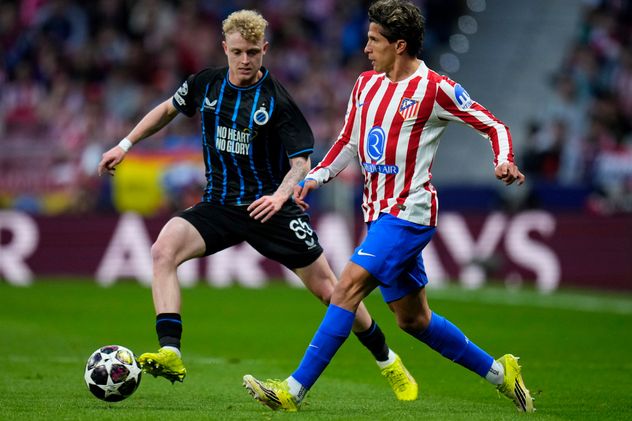 Atlético de Madrid elimino al Brujas y se metió en los octavos de final de la Champions League 2026. (AP) 