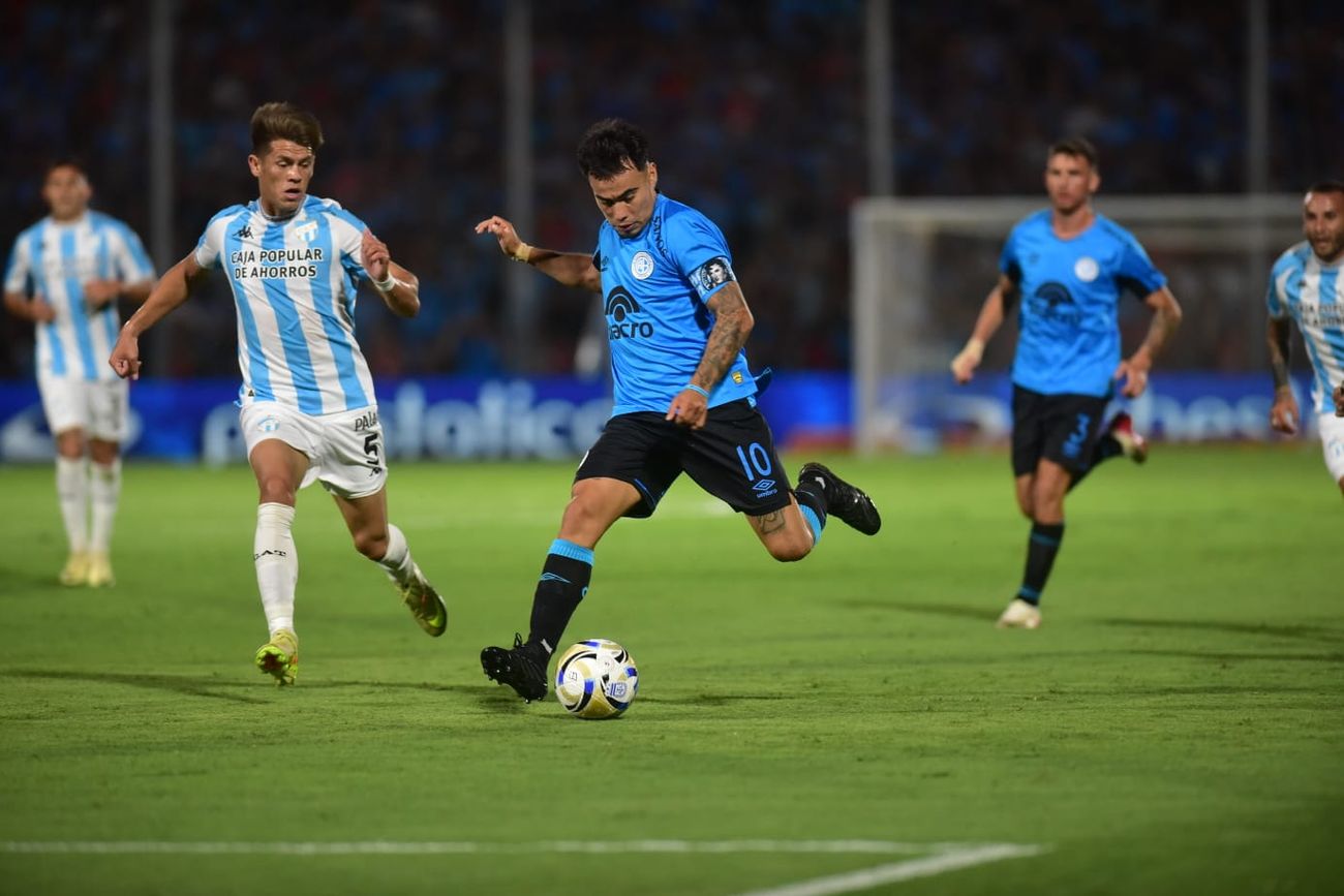 Belgrano fue local de Atlético Tucumán en Alberdi por la Liga Profesional. (Javier Ferreyra / La Voz)
