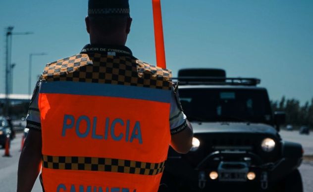 Caminera. Policía de Córdoba. Patrullero. (Imagen ilustrativa)