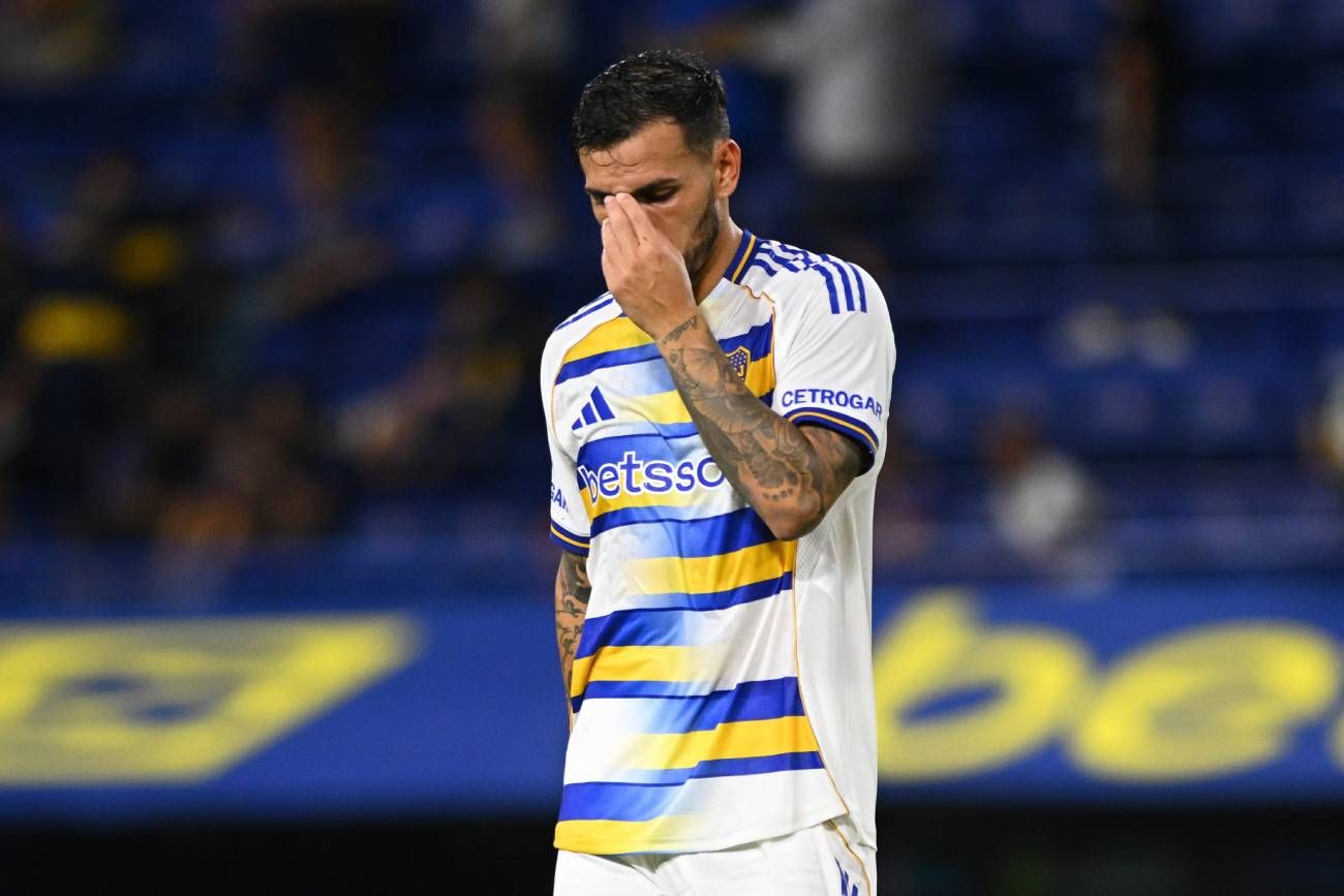 Paredes y su lesión en el tobillo (Boca)