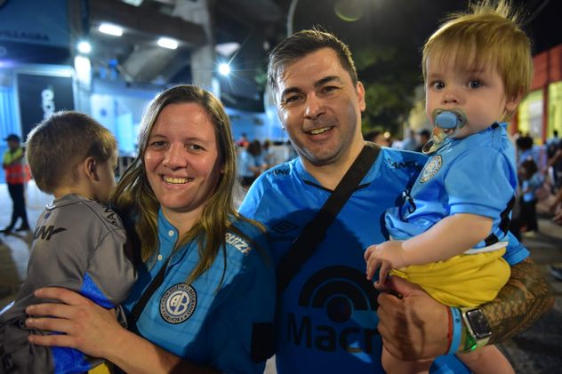 Cara 'e Cancha de Belgrano en la previa del partido con Atlético Tucumán. (Javier Ferreyra / La Voz)