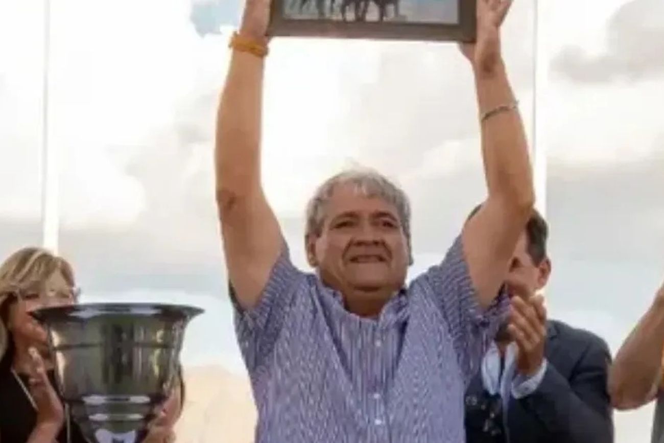 Oscar Rebora, figura del turf de San Francisco (Gentileza)