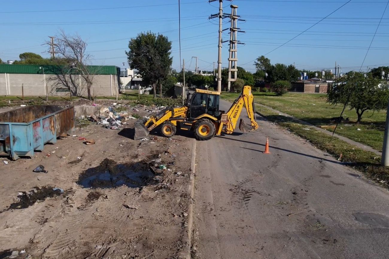 La Municipalidad informó la erradicación de un megabasural en Ampliación Residencial América