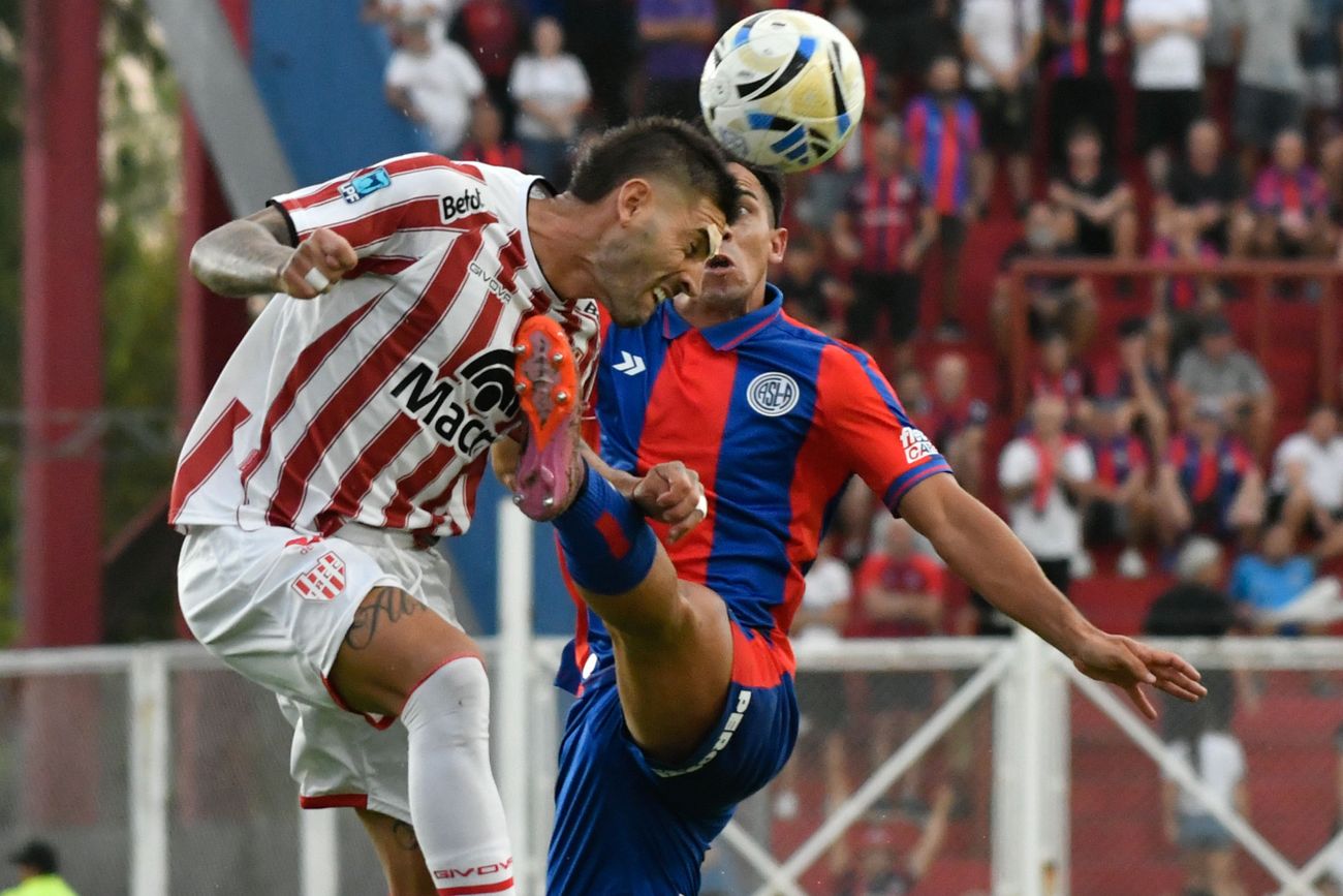 Instituto en su visita a San Lorenzo por la séptima fecha del Torneo Apertura 2026. (Fotobaires).