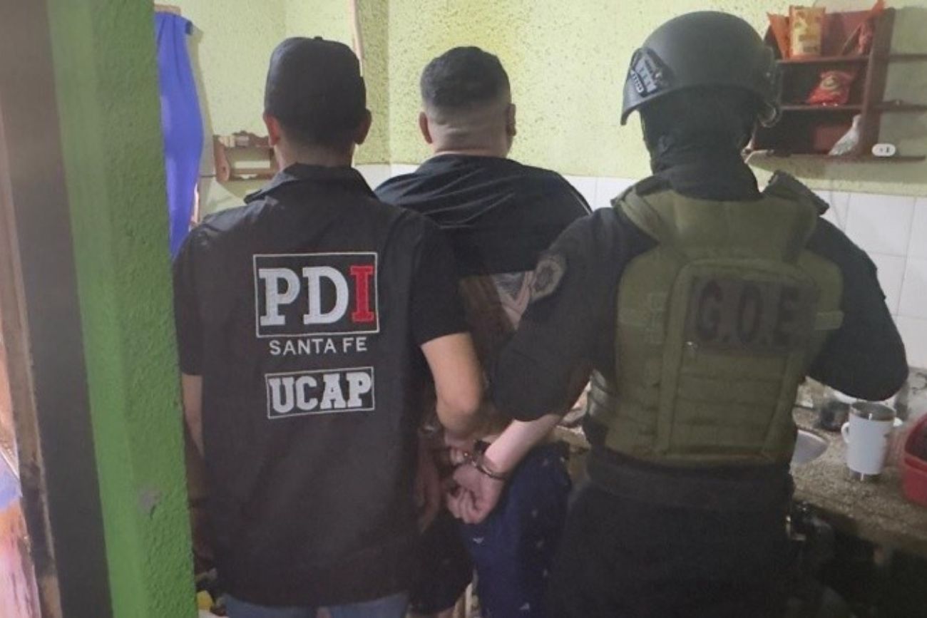 Santa Fe: detuvieron al “Turu” Mendieta, uno de los narcos más buscados por el que había una recompensa de $ 5 millones. (@Rosariotres)