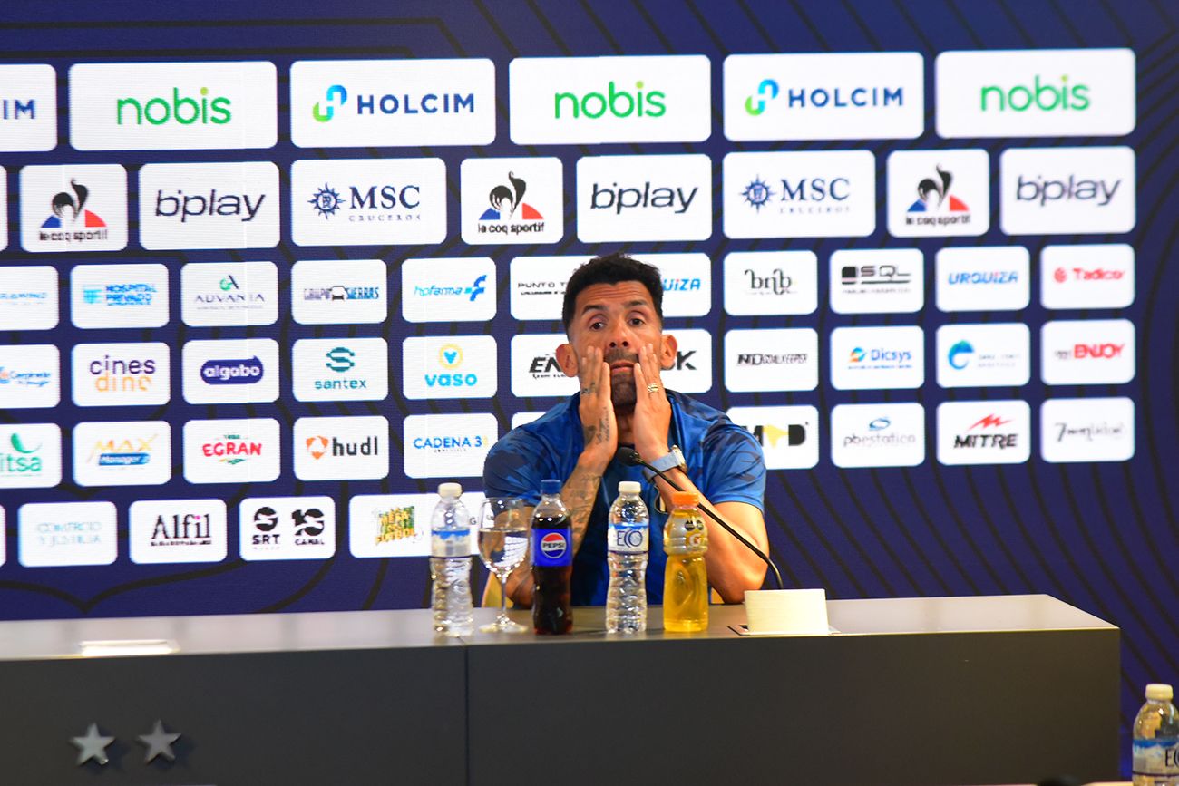 Carlos Tevez, entrenador de Talleres. (Pedro Castillo / La Voz)