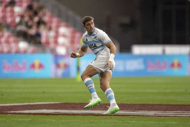 El cordobés Santino Zangara, jugador de Los Pumas 7s. (Prensa UAR)