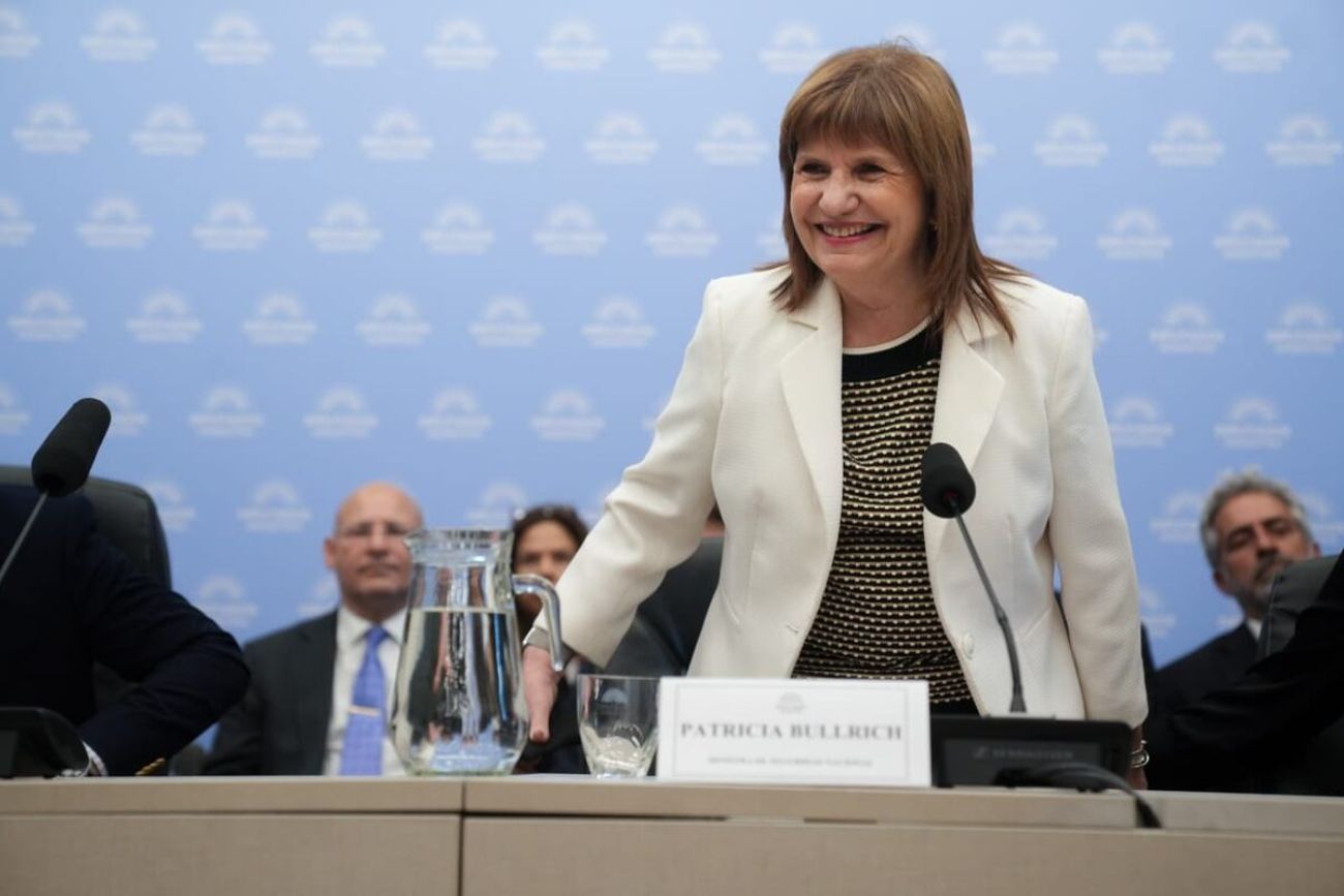 Patricia Bullrich impulsó la reforma laboral en el Senado nacional. 