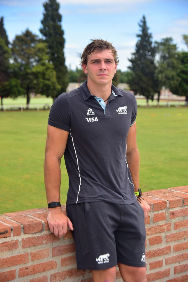 Santino Zangara, cordobés formado en Tala RC, jugador de Los Pumas 7s. (Pedro Castillo / La Voz)