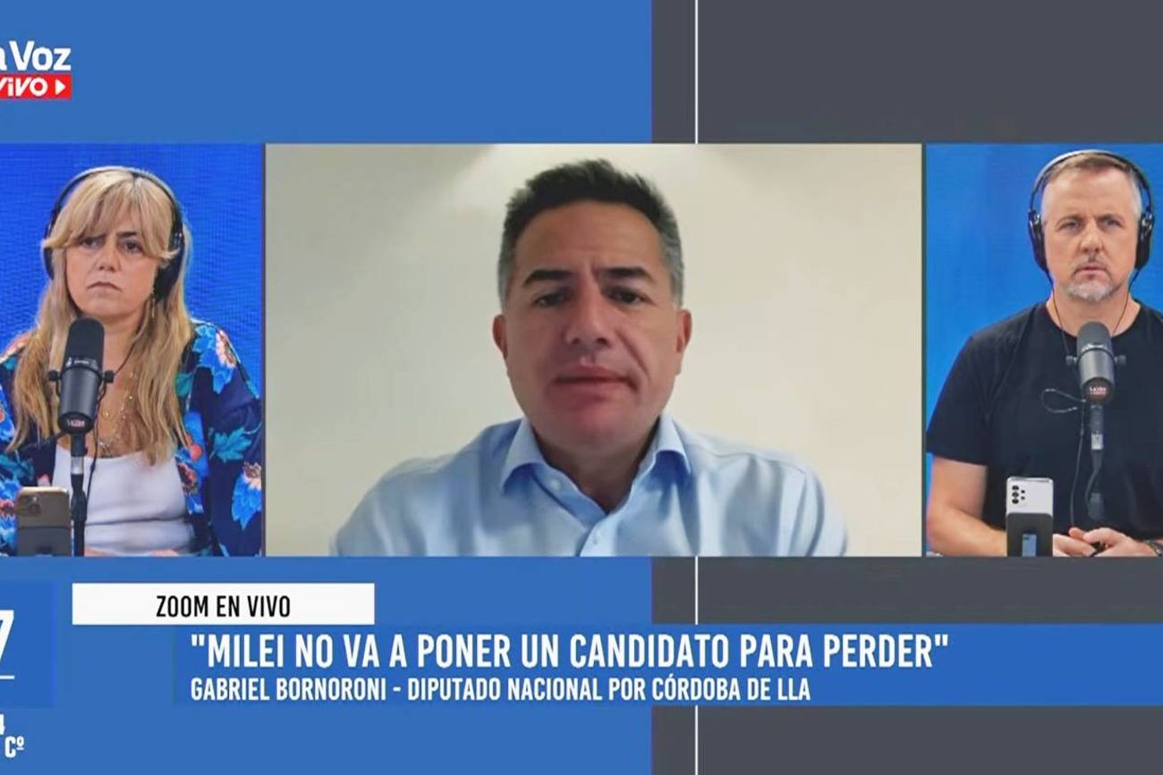 Gabriel Bornoroni: Si Milei pone un candidato en Córdoba es para ganar