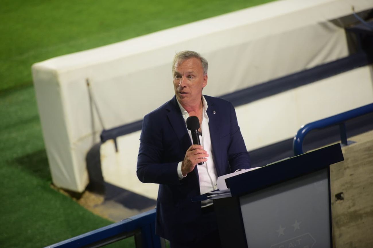 Andrés Fassi, presidente de Talleres. (La Voz)