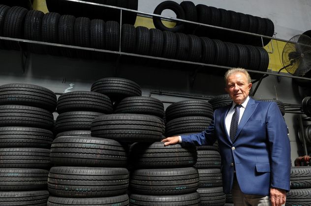 Ceo de Neumáticos Neumen, Roberto Méndez. (Clarín)
