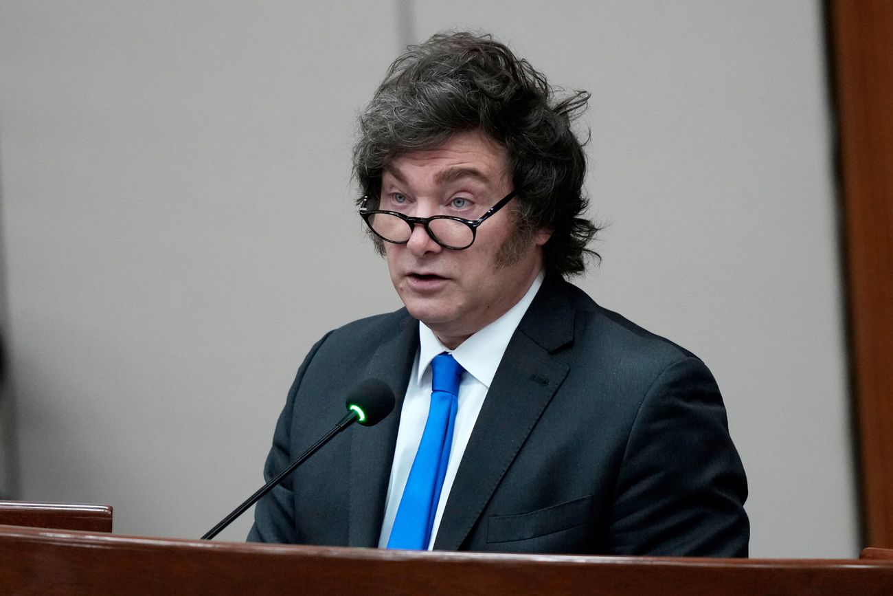 Javier Milei, presidente de Argentina.