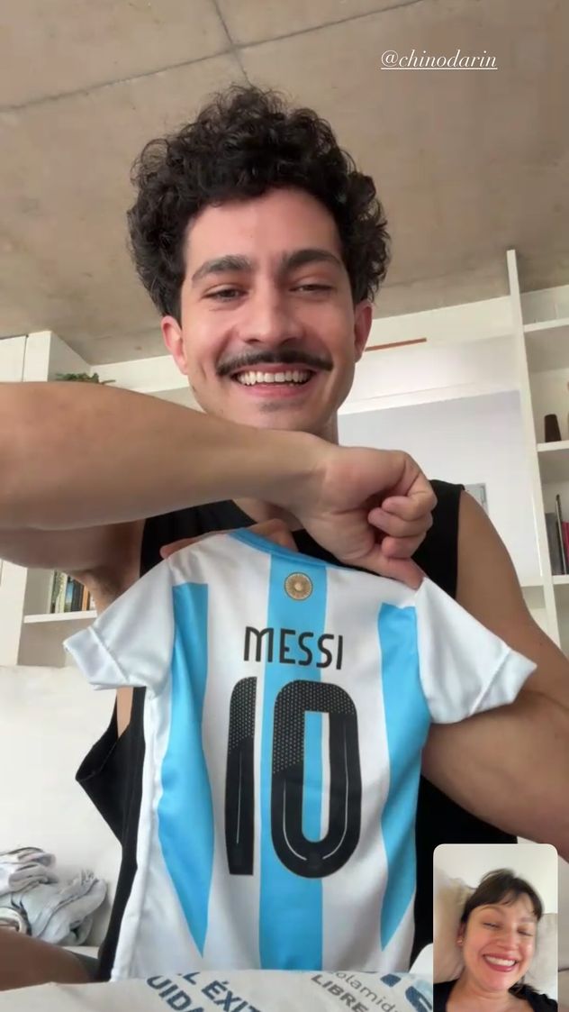 El regalo especial del Chino Darín para Dante.