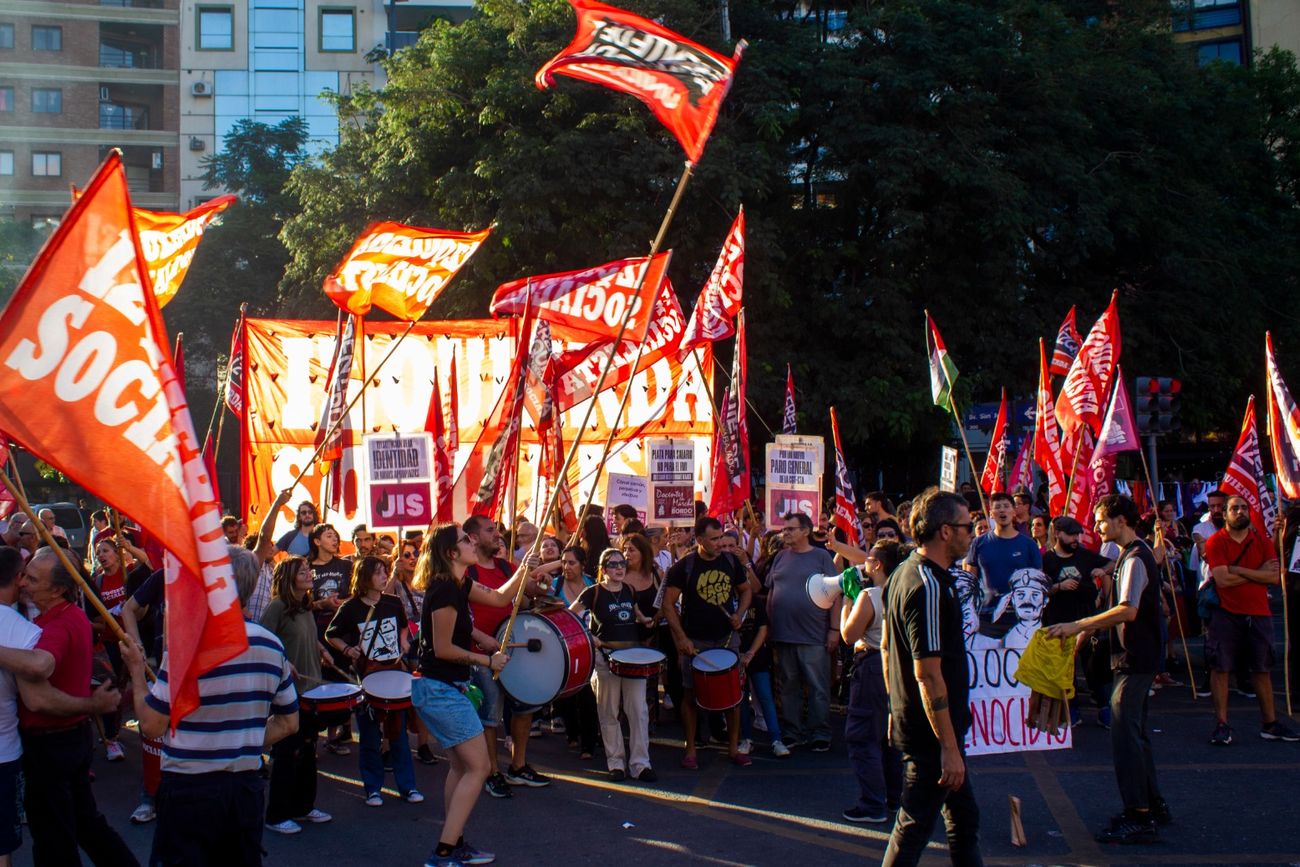 Elecciones 2025: campaña del Frente de Izquierda - Unidad (FIT-U). (La Voz)
