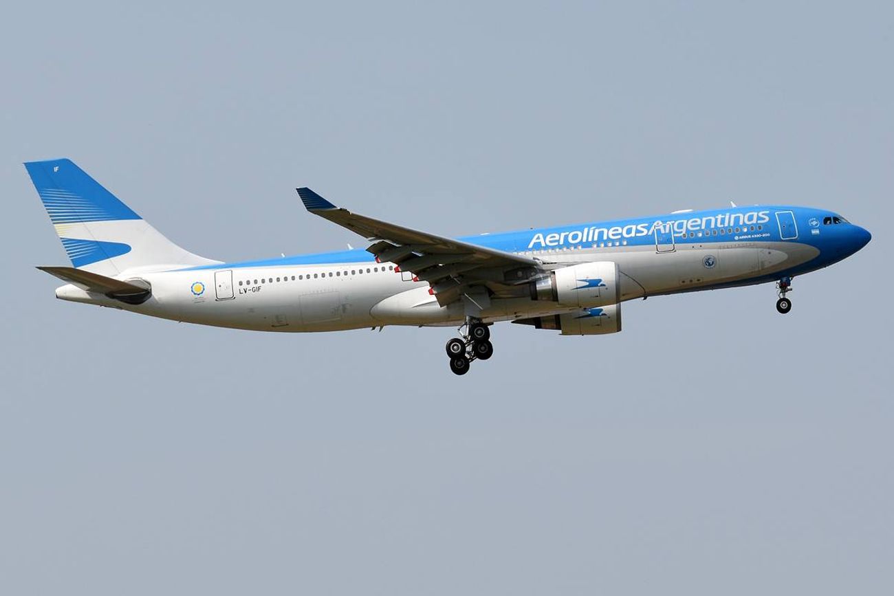 Aerolíneas Argentinas. (Archivo)
