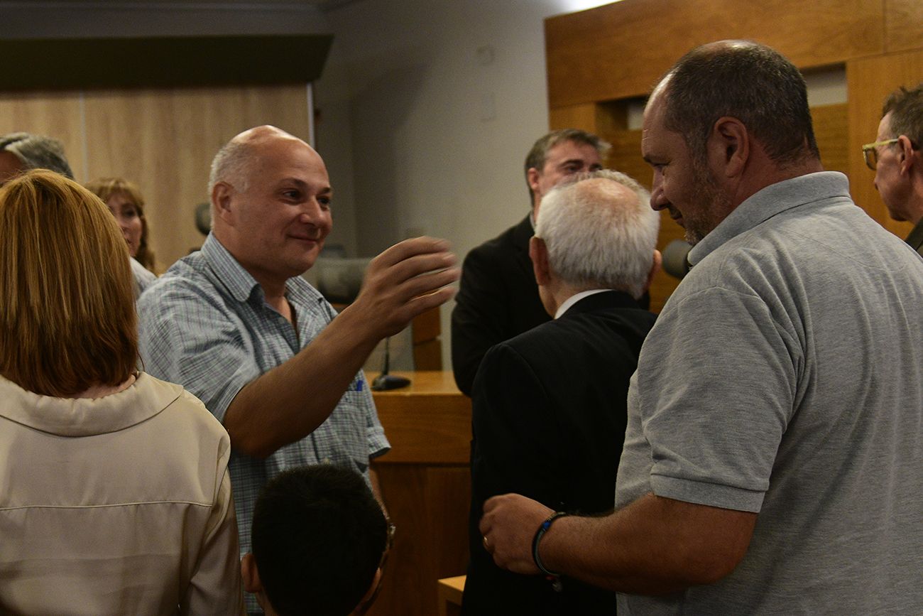 Aliviado. Luego de dos condenas, Diego Bechis celebró la absolución en el juicio finalizado el 25 de febrero. (Ramiro Pereyra / La Voz) 