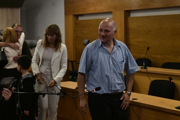 Absuelto. El exintendente Diego Bechis durante el juicio en el que terminó absuelto. (Ramiro Pereyra / La Voz)