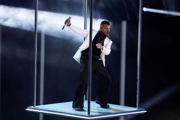 Ricky Martin en los MTV VMAs 2025 (Charles Sykes/Invision/AP) (AP)
