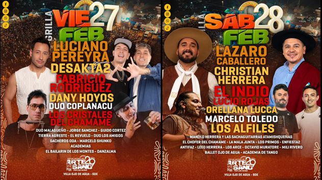 Festival del Artesano en Villa Ojo de Agua, Santiago del Estero.