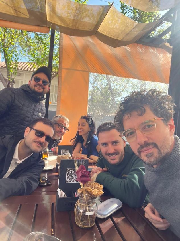 Paris Jazz Club en reuniones de equipo para su show de Córdoba con su espectáculo “Cinema Music Land”