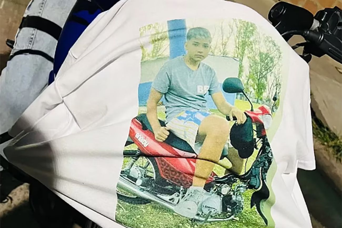 Velorio con caravana de motos y tiros por la muerte de un ladrón de 14 años en un asalto: "te robaste el cielo". (Gentileza Infobae)