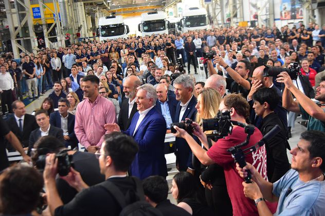 La planta de Iveco anunció la fabricación de un nuevo camión en Córdoba.(Pedro Castillo / La Voz)