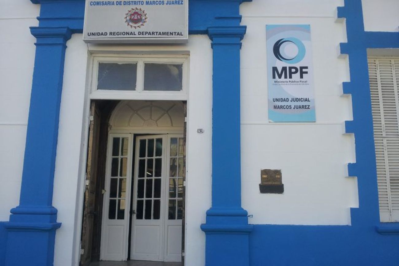 La comisaría de Marcos Juárez. Sede policial de la departamental.