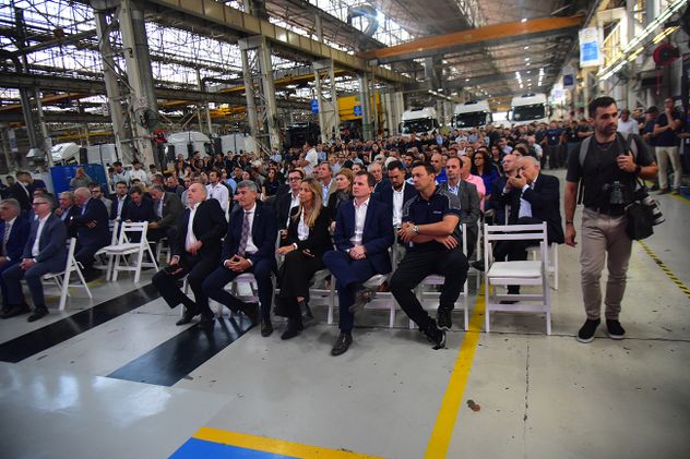 Planta Iveco anunció la fabricación de un nuevo modelo con capacidad de carga de 45 a 75 toneladas. (Pedro Castillo / La Voz)