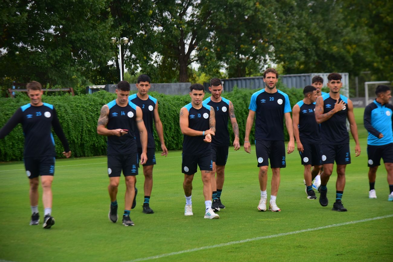 Entrenamiento de Belgrano en Villa Esquiú. (Javier Ferreyra / La Voz).