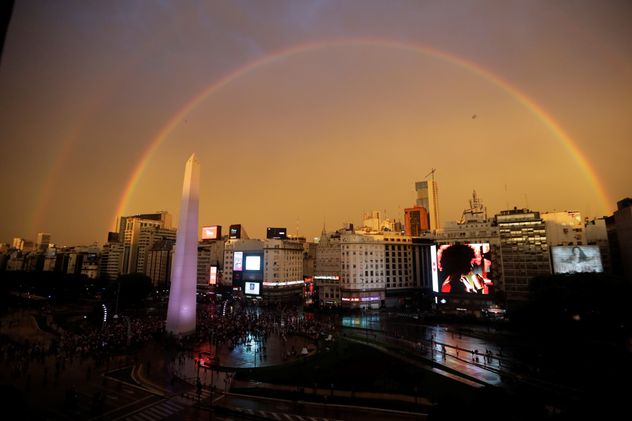 Ciudad de Buenos Aires. Por lejos, el destino con más visitas de turistas extranjeros en Argentina. 