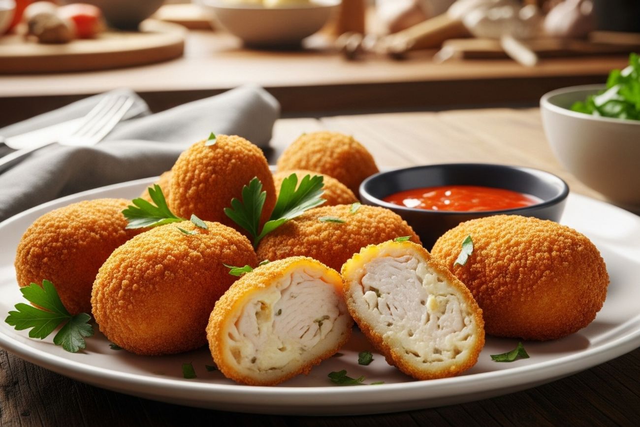Croquetas de pollo saludables: el secreto para una versión liviana sin harina ni frituras.