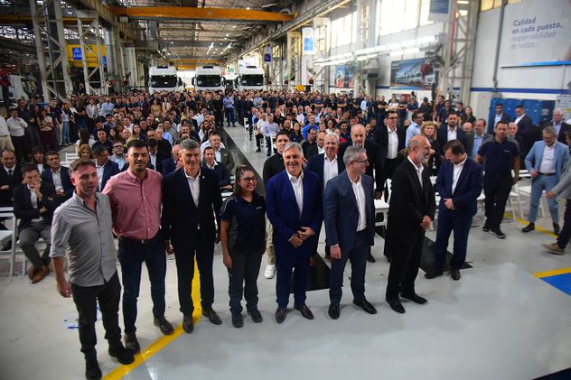 La planta de Iveco anunció la fabricación de un nuevo camión en Córdoba.(Pedro Castillo / La Voz)