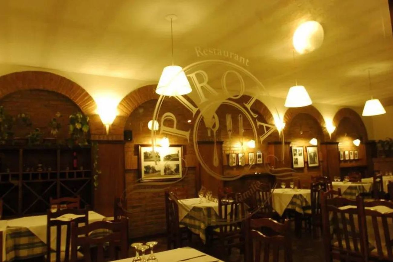 El desaparecido restaurante Pirola. 