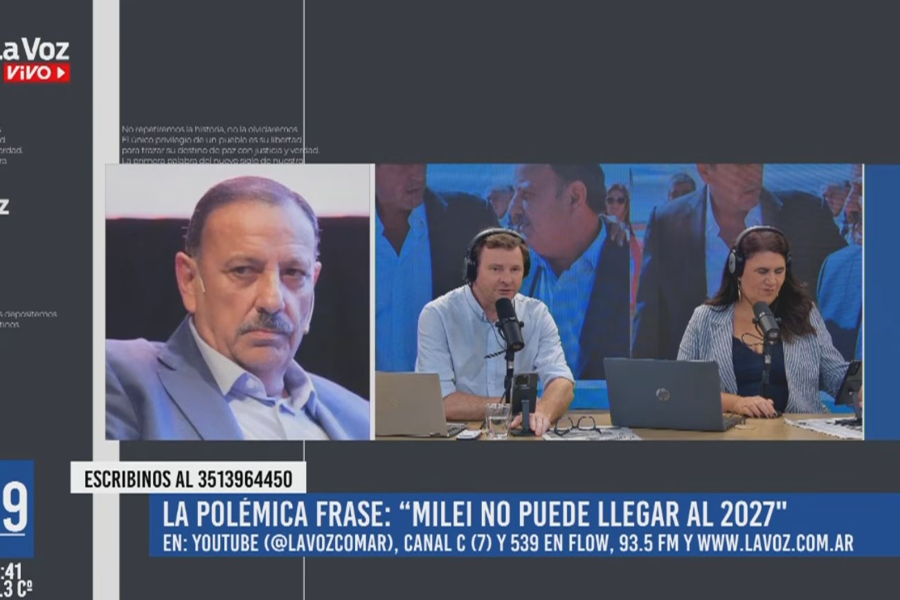 Ricardo Quintela y sus dichos sobre el fin de Milei: “Fue una declaración política, así veo a la Argentina”