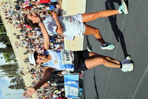 Embajadora. Como sus pares, la jueza Rita Fonzalida ha llevado la camiseta argentina a diversas maratones del mundo. (Archivo)