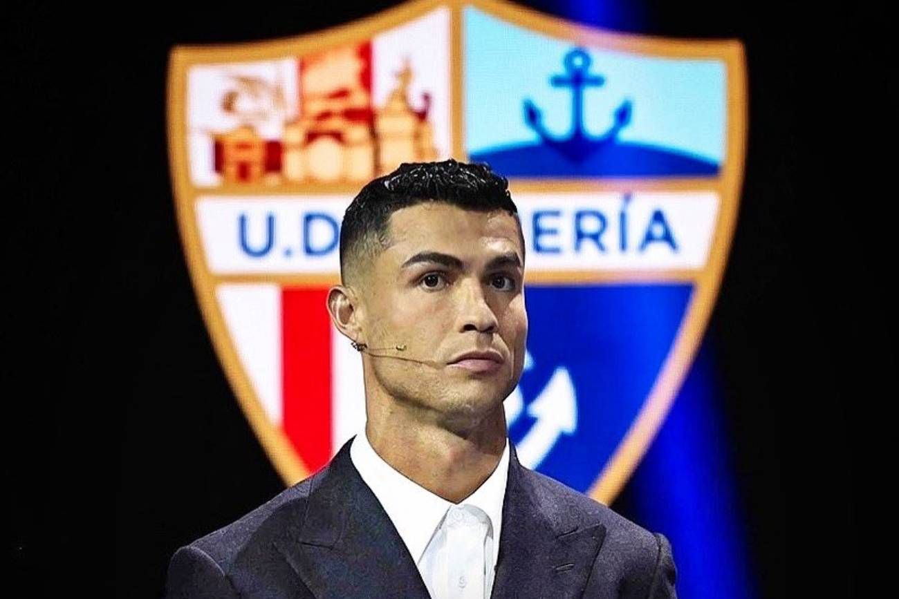 Cristiano Ronaldo compró al Almería (Gentileza)
