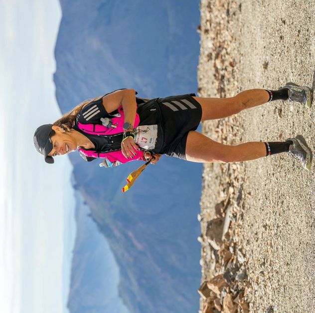 Montaña. La fiscal Milagros Rivas es una figura destacada de las pruebas de montaña. (Archivo)
