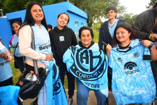 El entrenamiento a puertas abiertas de Belgrano.