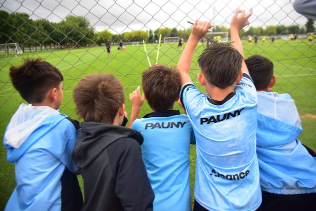 El entrenamiento a puertas abiertas de Belgrano.